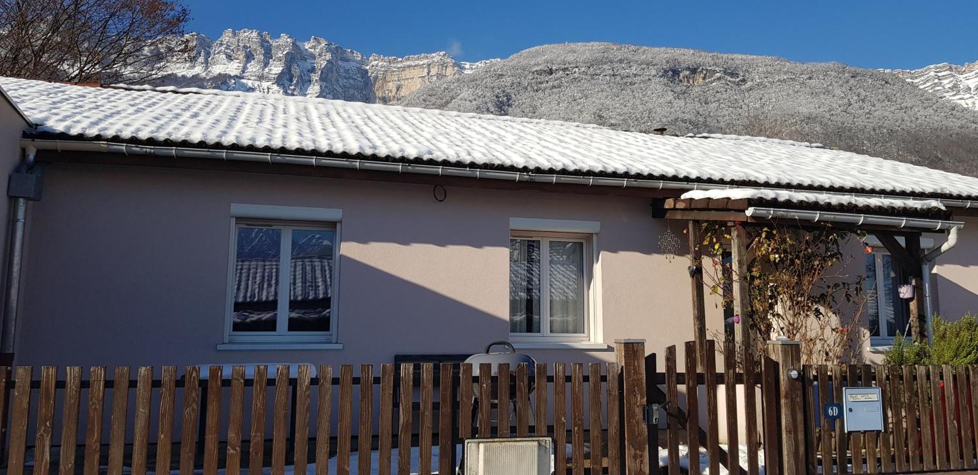 Gite Fabuleux, Jardin, Terrasse, Parking Saint-Vincent-de-Mercuze Exteriér fotografie